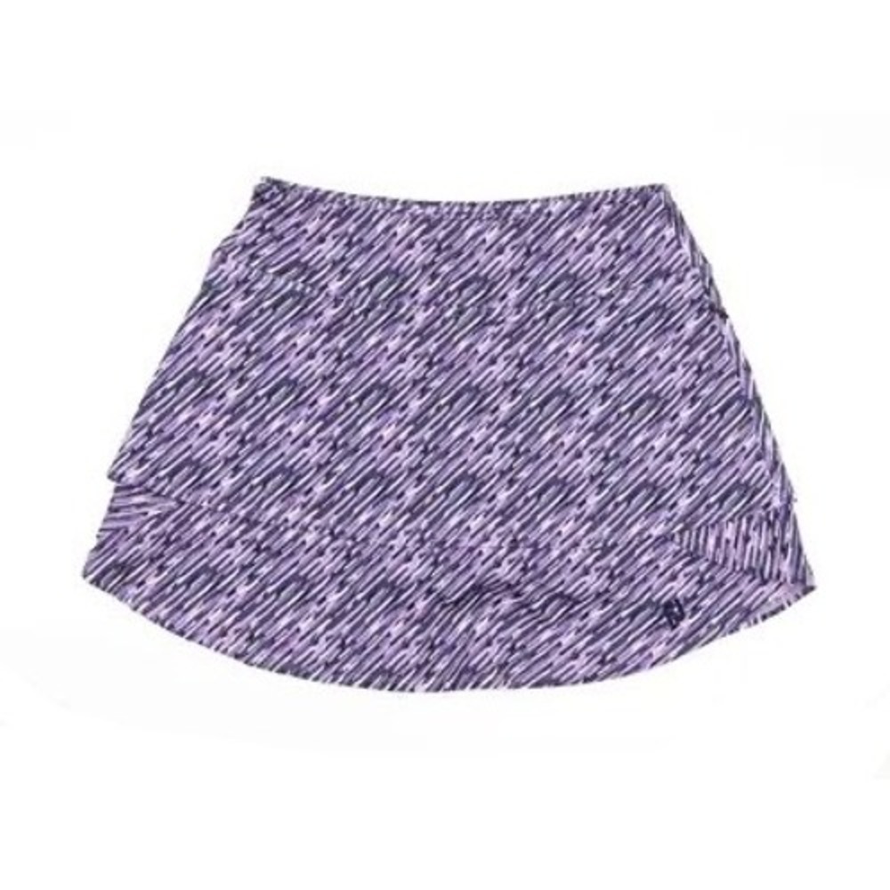 FootJoy Golf Skort XS Purple Print Performance Athletic Skirt Country Club EUC